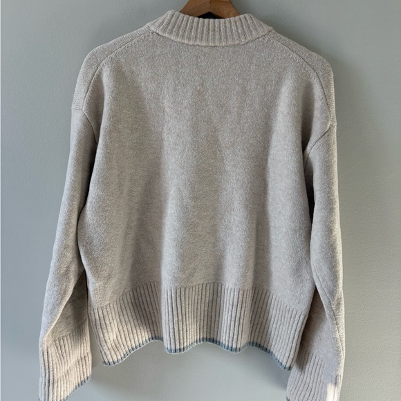 Faherty Wool Oversized Sweater - Picture 2 of 7